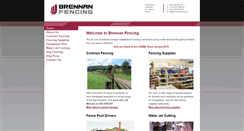 Desktop Screenshot of brennanfencing.com